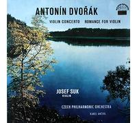 Antonín Dvorák - Josef Suk , The Czech Philharmonic Orchestra , Karel Ancerl - Violin Concerto, Romance For Violin - Supraphon - SUA ST 50181, Supraphon - 50 181