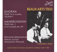 Antonin Dvorak/Mendelsohn - Trio in E Minor Dumky / Trio No. 1 in D Minor