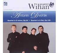Antonin Dvorak : Quatuors à cordes n° 9 et 14. Wihan Quartet.