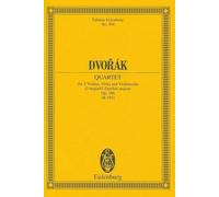 Antonin Dvorak String Quartet In G Major Op. 106 (Tapa blanda) (Importación USA)