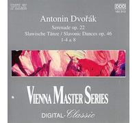 Antonin Dvorak String Serenade E Major Op 22; Slavonic Dances Op 46 1-4 & 8