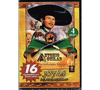 ANTONIO AGUILAR "16 GRANDIOSAS PELICULAS" [4 DVD's] DVD 1.-AHORA SOY RICO/LA BARRANCA DE LA MUERTE/EL RAYO JUSTICIERO/EL GAVILAN VENGADOR/LA SIERRA DEL TERROR & DVD 2.-LA HUELLA DEL CHACAL/LA JUSTICIA DEL GAVILAN VENGADOR/LOS MUERTOS NO HABLAN/LA GUARIDA DEL BUITRE & DVD 3.-YO EL AVENTURERO/SOL EN LLAMAS/LAURO PUNALES/VUELVE EL NORTENO & DVD 4.-EL CABALLO BLANCO,LA CAPTURA DE GABINO BARRERA,VUELVEN LOS ARGUMEDO,EL HIJO DE GABINO BARRERA.
