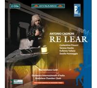 Antonio Cagnoni Antonio Cagnoni: Re Lear (CD) Album (Importación USA)