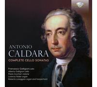 Antonio Caldara Antonio Caldara: Complete Cello Sonatas (CD) (Importación USA)