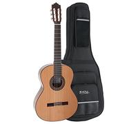 Antonio CALIDA gc202g 4/4 Guitarra de concierto Juego (Massive Mantel de Canadiense Cedro, fondo & lateral de sapele, incluye térmica de fácil maletín) brillante
