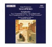 Antonio de Almeida - MALIPIERO: Symphonies Nos. 5, 6, 8 and 11