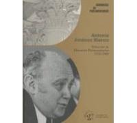Antonio Jiménez Blanco. Selección De Discursos Parlamentarios 1978-1980