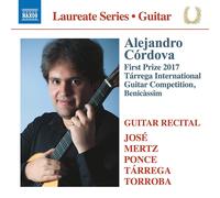 Antonio José Alejandro Córdova: Guitar Recital (CD) Album (Importación USA)