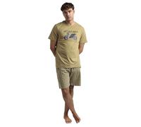 ANTONIO MIRO Pijama Manga Corta Caferacer para Hombre