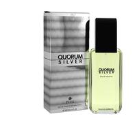 Antonio Puig Quorum Silver agua de tocador 100 ml para hombres