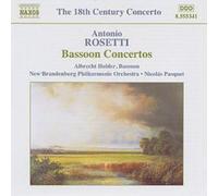 Antonio Rosetti Bassoon Concertos (Pasquet, New Brandenburg Philharmonia) (CD)