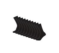 Antonio Rossi Calcetines Unisex Lisos Antonio Rossi (Paquete de 5/10/20), Calcetines Unisex adulto, Negro (Paquete de 10), 47-50