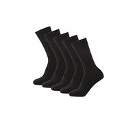 Antonio Rossi Calcetines Unisex Lisos Antonio Rossi (Paquete de 5/10/20), Calcetines Unisex adulto, Negro (Paquete de 5), 35-38