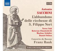 Antonio Sacchini: L’abbandono delle ricchezze di S. Filippo Neri
