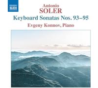 Antonio Soler Antonio Soler: Keyboard Sonatas Nos. 93-95 (CD) (Importación USA)