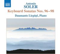 Antonio Soler Antonio Soler: Keyboard Sonatas Nos. 96-98 (CD) (Importación USA)