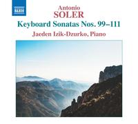 Jaeden Izik Dzurko – Sonates pour Clavier N° 99 À N° 111 – CD – NAXOS