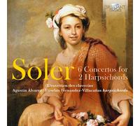Antonio Soler Soler: 6 Concertos for 2 Harpsichords (CD) Album (Importación USA)