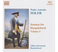 Antonio Soler Soler: Sonatas for Harpsichord Vol.5 (CD) Album (Importación USA)