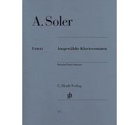 Antonio soler : sonates choisies pour piano