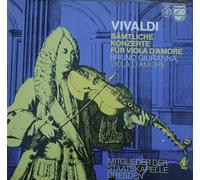 Antonio Vivaldi - Antonio Vivaldi - Bruno Giuranna , Staatskapelle Dresden , Vittorio Negri - Sämtliche Konzerte Für Viola D'Amore - Orbis - 65 804 7, Philips - 65 804 7