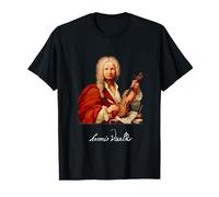 Antonio Vivaldi - Compositor Firma Clásica Music Classic Camiseta