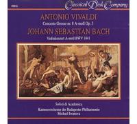 Antonio Vivaldi, Johann Sebastian Bach, Kammerorchest Cd 4477
