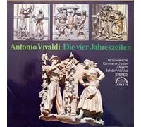 Antonio Vivaldi - Slovak Chamber Orchestra , Dirigent Bohdan Warchal - Die Vier Jahreszeiten - Supraphon - 80 514 ZK