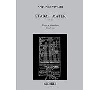 Antonio vivaldi : stabat mater rv 621 - vocal score - voix contre-alto - recueil