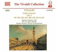 Antonio Vivaldi Vivaldi: Cello Concerti - Vol.3 (CD) Album (Importación USA)
