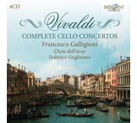Antonio Vivaldi Vivaldi: Complete Cello Concertos (CD) Album (Importación USA)