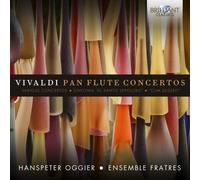 Hanspeter Oggier & Ensemble Fratres – Vivaldi: Conciertos para flauta de pan – CD