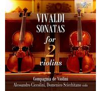 Alessandro Ciccolini & Compagnia de Violini – Vivaldi: Sonatas para 2 violines – CD
