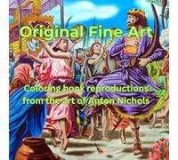 Anton's Fine Art: Original Art Coloring Book for Adults