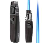 Antorcha de butano encendedor, recargable cocina antorcha antorcha a prueba de viento soplete para hornear Creme Brulee （Gas no incluido)