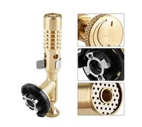 Antorcha de Cocina BBQ Flame Camping Profesional Portátil Latón Cocina Cocina Gas Butano Antorcha Culinaria Soldadura Barbacoa Pistola de Llama Kit de Soldadura Soldadura de Gas