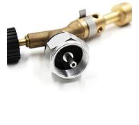 Antorcha de gas de latón de autoencendido portátil para soldadura de propano, herramienta de fontanería para soldar, cocinar, calefacción de alta temperatura, soldadura, soplete para soldadura