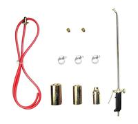 Antorcha de propano Antorcha para techos resistente al calor con manguera de gas de 6.6 pies 3 boquillas Quemador de llama portátil para eliminación de malezas Calefacción para techos Barbacoa D