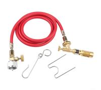 Antorcha de propano MAP Pro con manguera de 5 pies para soldadura de tuberías, herramienta de soldadura de gas