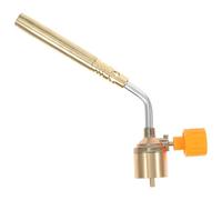 Antorcha de Soldadura a Gas 80g/h, Llama Ajustable para mantenimiento | Cobre, ABS y Acero Inoxidable, 1350℃, 960kcal, 1,11KW, 3809BTU, para Tubos Frigoríficos y Carbón