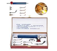 Antorcha de soldadura de joyería, antorcha de oxígeno duradera Pistola de soldadura de soldadura de antorcha de joyería con 5 puntas para cilindros de oxígeno para reparaci