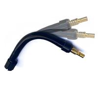 Antorcha de soldadura MIG flexible con cuello de cisne consumibles, tubo de pistola de soldadura para soplete de soldadura MB15 15AK