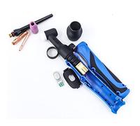 Antorcha de soldadura TIG de 200 A WP26 WP26F WP26V WP26FV GTAW, válvula de gas refrigerada por aire, control remoto, pistola de soldadura de arco de tungsteno para soldadura (WP26V)