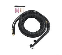 Antorcha de soldadura TIG WP-17V Lift TIG Cable 4m con kit de lente de gas - 200A para soplete soldador argón para aluminio acero