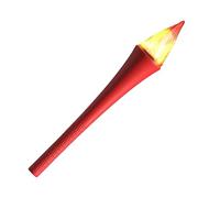 Antorcha LED Decorativa - Efecto Llama Realista para Eventos Deportivos y Fiestas - Funciona con Baterías Recargables USB - Ideal para Colegios, Teatro y Decoración Temática - Segura Reutilizable