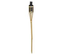 Antorcha para jardín (Altura: 65 cm, Materiales naturales, Natural)