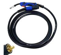 Antorcha soldadura hilo MIG MAG 15AK de 3 metros con euroconector para máquina soldar semiautomática con gas refrigerada por aire,Soplete de soldadura co