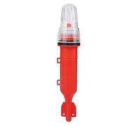 Antorchas de seguridad para navegación marítima de control de luz inteligente, impermeable, señal de emergencia, barco de pesca, boyas, equipo de rescate robusto (rojo, 26 x 4,8 x 4,8 cm)
