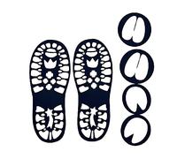 Huellas Reyes Magos y Camellos - Decoracion navideña para divertir a los niños en Navidad