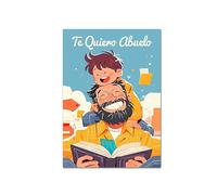 Antracita Tarjeta te quiero abuelo